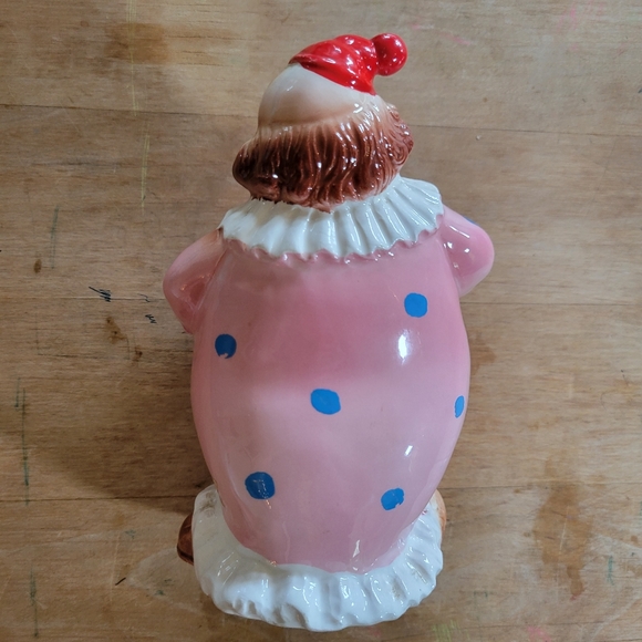 Vintage Clown Bank ~ 1960s? Japan ~ Cute & Kitschy! ~ Fun Décor Item ~ VGUC - Picture 7 of 16